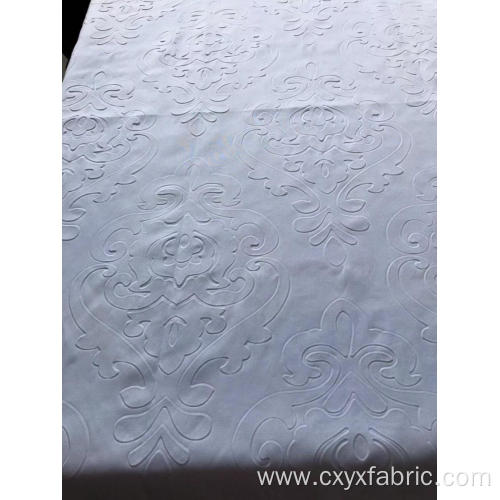 Polyester 3d emboss fabric for bedsheet